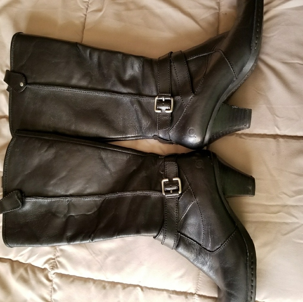 BORN Leather Boots